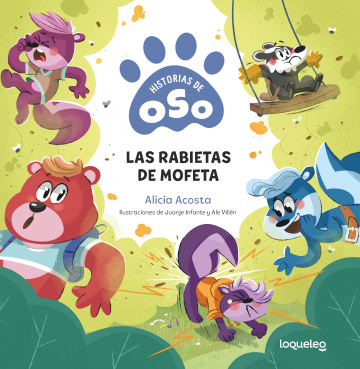 Portada Las rabietas de mofeta. Historias de oso.