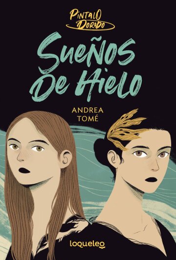 Portada Sueños de hielo. Píntalo dorado 2